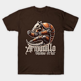 Armadillo skeleton fighter T-Shirt